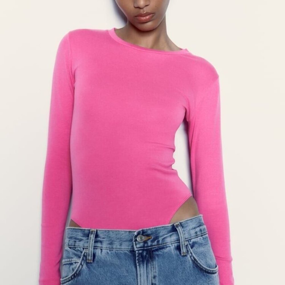 ZARA LONG SLEEVE MODAL BODYSUIT
